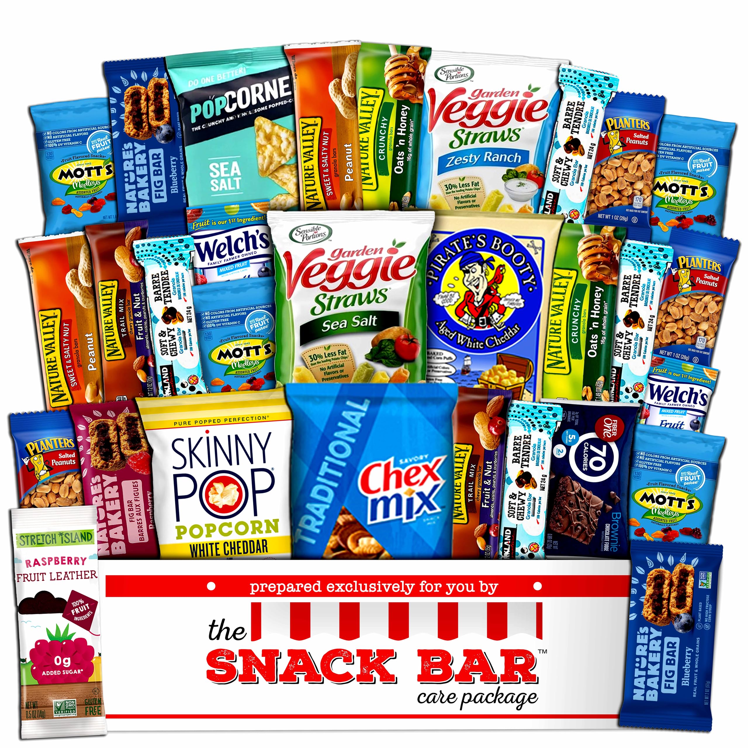 Healthy Snack Care Package (30 Count) for College Students - Variety of Healthy Snacks - Ideal for Office and Work